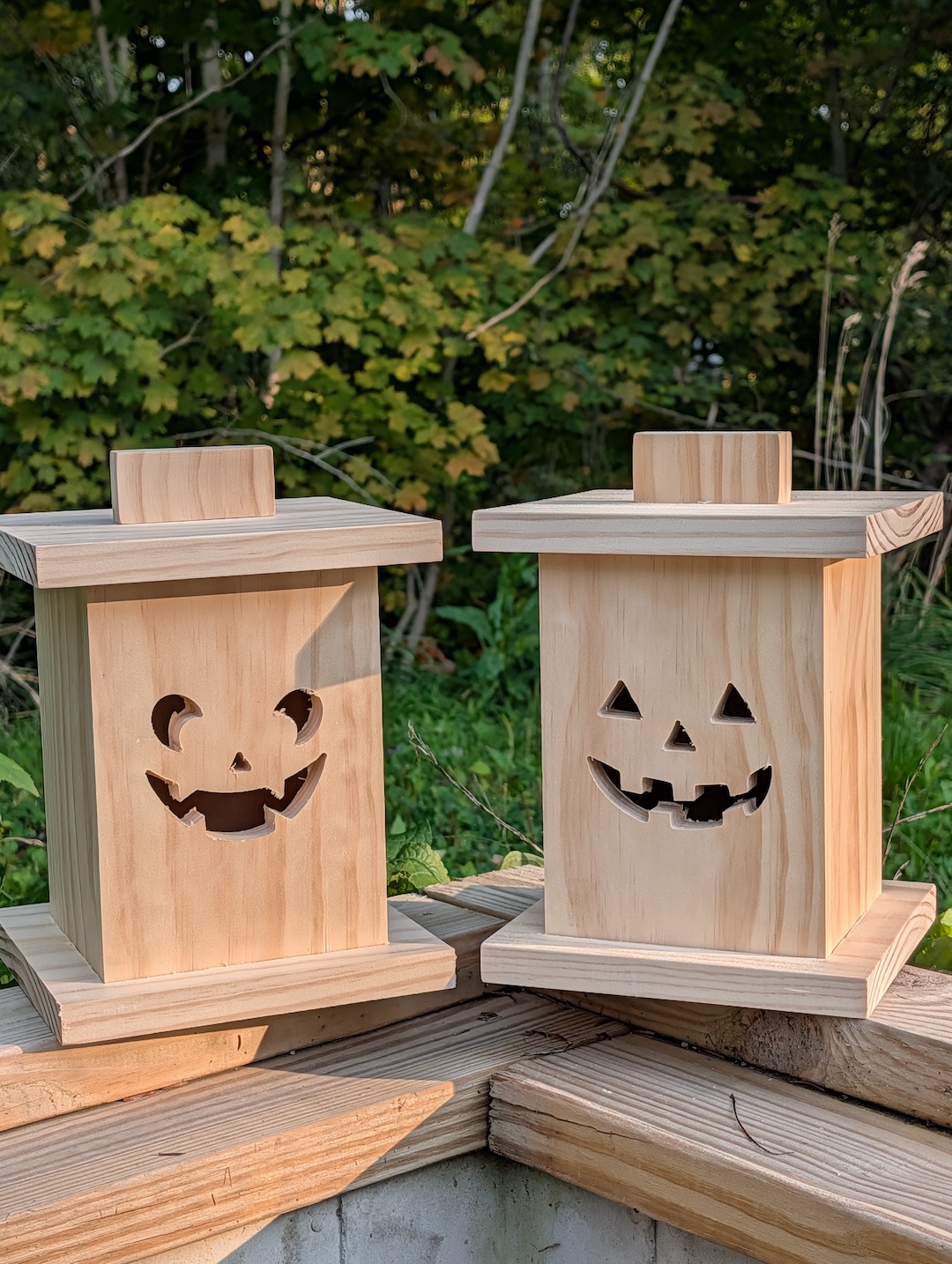 Holiday pumpkin panel